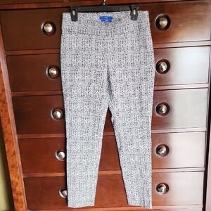 Apt.9 Brynn Black and White Skinny Slacks